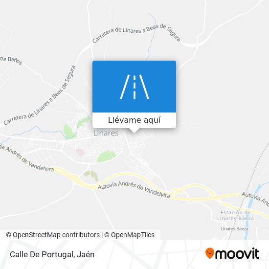 Mapa Calle De Portugal