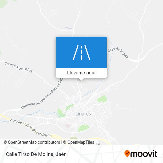 Mapa Calle Tirso De Molina