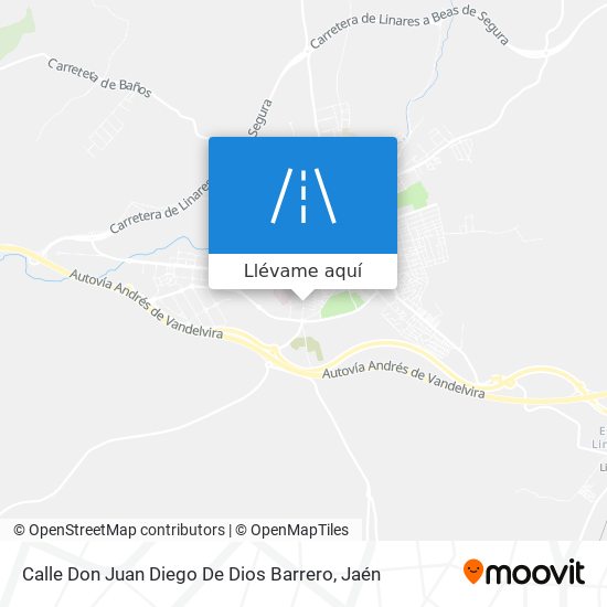 Mapa Calle Don Juan Diego De Dios Barrero