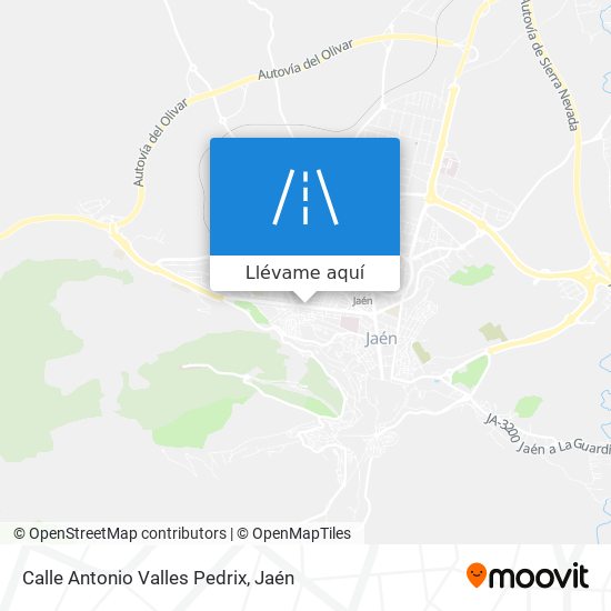 Mapa Calle Antonio Valles Pedrix