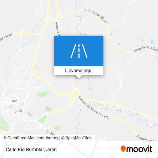 Mapa Calle Río Rumblar