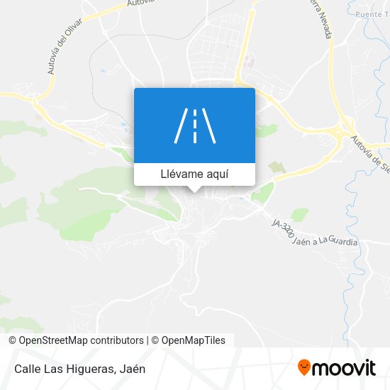 Mapa Calle Las Higueras