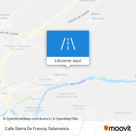 Mapa Calle Sierra De Francia