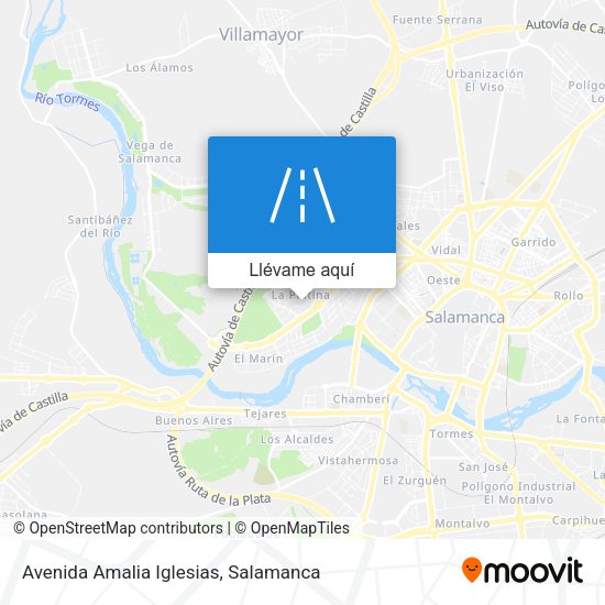 Mapa Avenida Amalia Iglesias