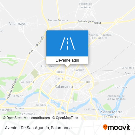 Mapa Avenida De San Agustín