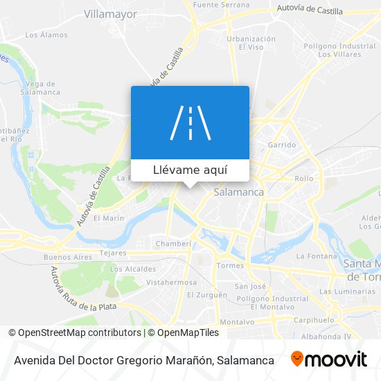 Mapa Avenida Del Doctor Gregorio Marañón