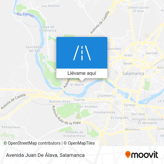 Mapa Avenida Juan De Álava
