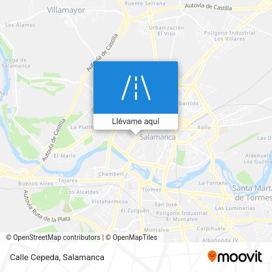 Mapa Calle Cepeda