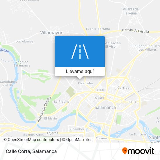 Mapa Calle Corta