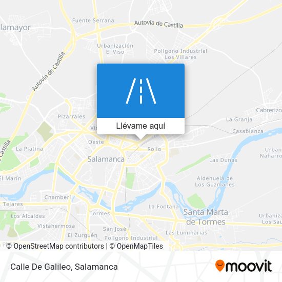 Mapa Calle De Galileo