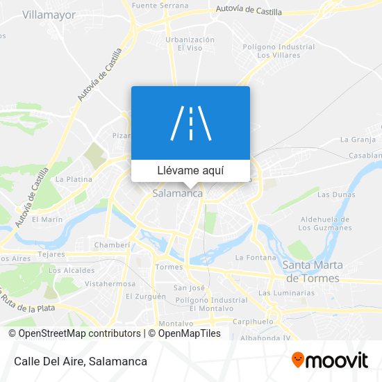 Mapa Calle Del Aire