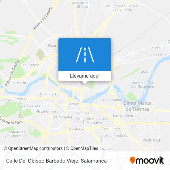 Mapa Calle Del Obispo Barbado Viejo