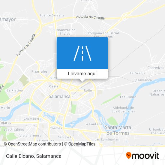 Mapa Calle Elcano