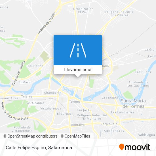 Mapa Calle Felipe Espino