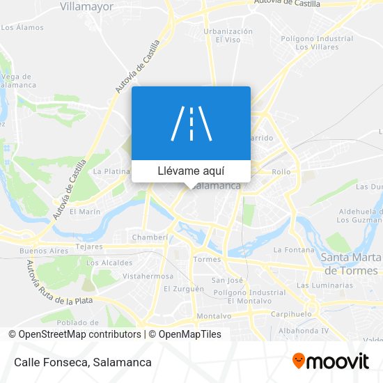 Mapa Calle Fonseca