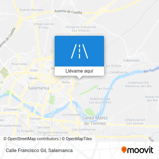 Mapa Calle Francisco Gil