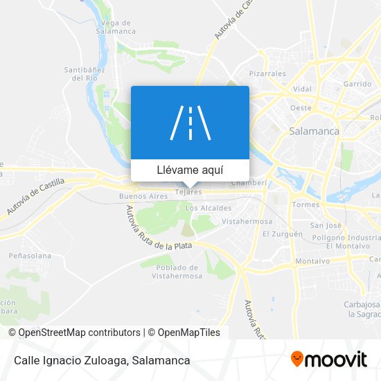 Mapa Calle Ignacio Zuloaga