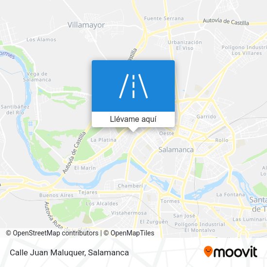 Mapa Calle Juan Maluquer