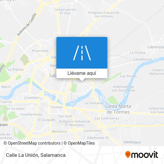 Mapa Calle La Unión