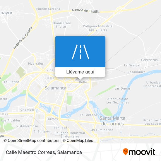 Mapa Calle Maestro Correas