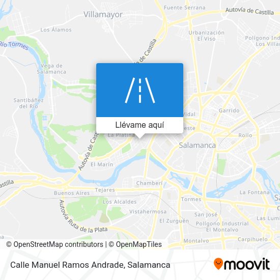 Mapa Calle Manuel Ramos Andrade