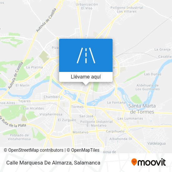 Mapa Calle Marquesa De Almarza