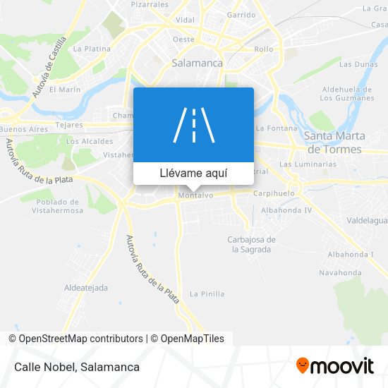 Mapa Calle Nobel