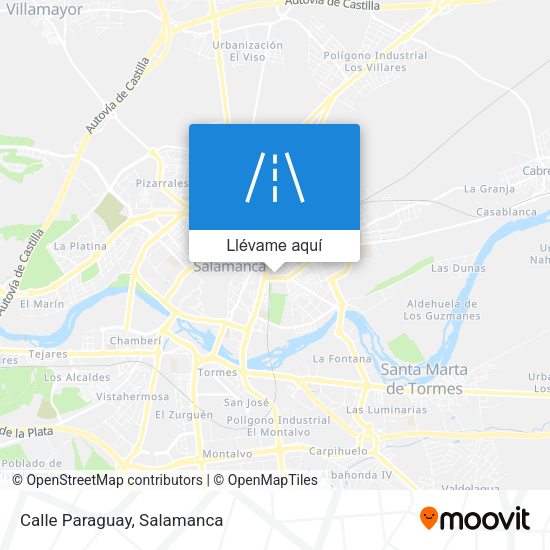 Mapa Calle Paraguay