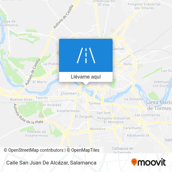 Mapa Calle San Juan De Alcázar