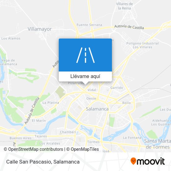 Mapa Calle San Pascasio