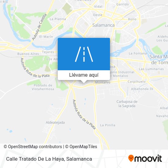 Mapa Calle Tratado De La Haya