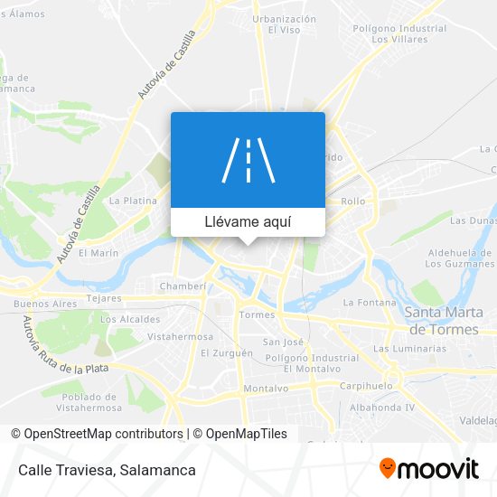 Mapa Calle Traviesa