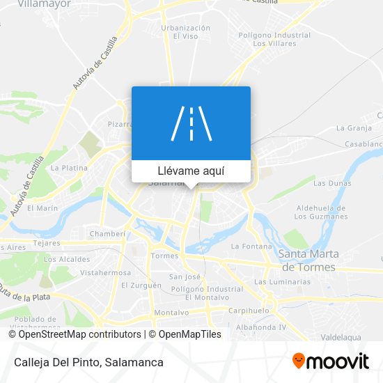 Mapa Calleja Del Pinto