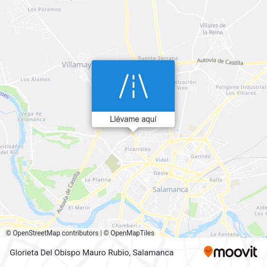 Mapa Glorieta Del Obispo Mauro Rubio