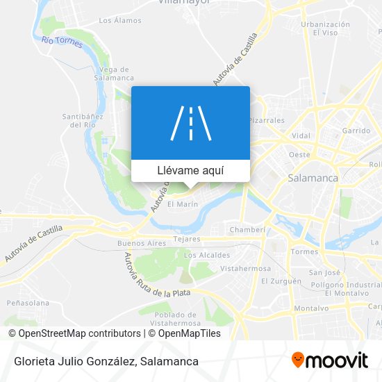 Mapa Glorieta Julio González