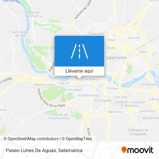 Mapa Paseo Lunes De Aguas