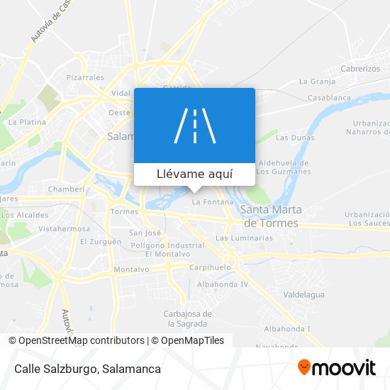 Mapa Calle Salzburgo