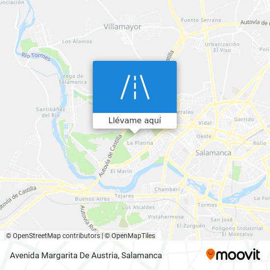 Mapa Avenida Margarita De Austria
