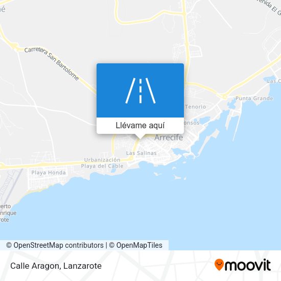 Mapa Calle Aragon
