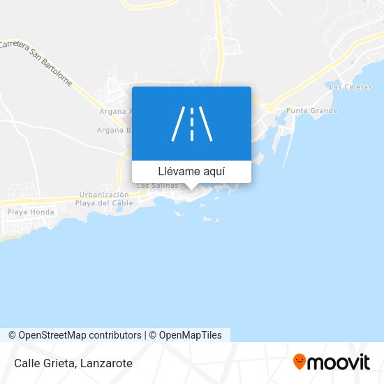 Mapa Calle Grieta