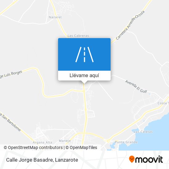Mapa Calle Jorge Basadre