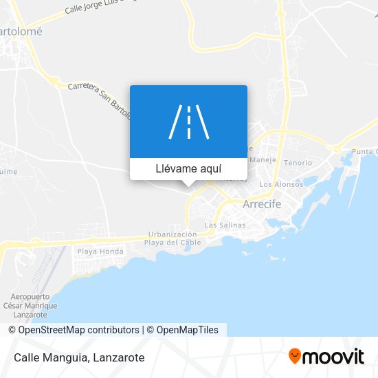 Mapa Calle Manguia