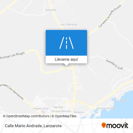 Mapa Calle Mario Andrade