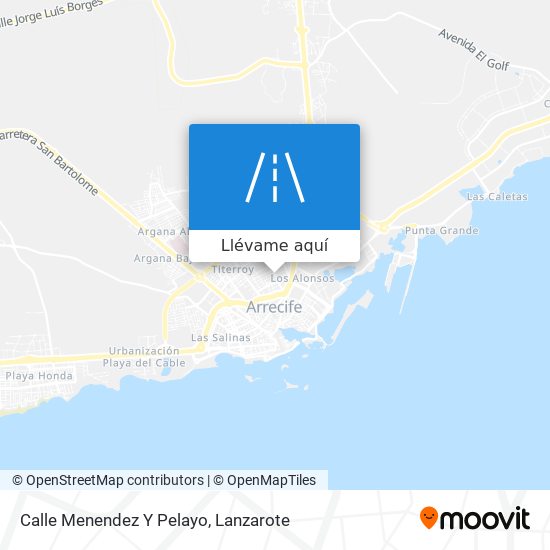 Mapa Calle Menendez Y Pelayo