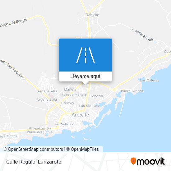 Mapa Calle Regulo
