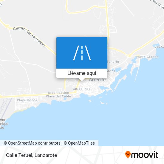 Mapa Calle Teruel