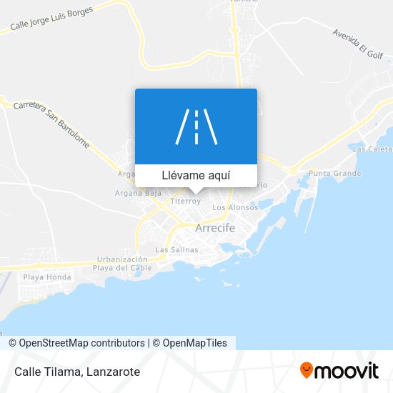 Mapa Calle Tilama