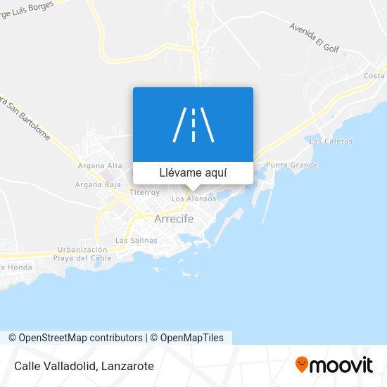 Mapa Calle Valladolid