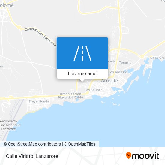 Mapa Calle Viriato