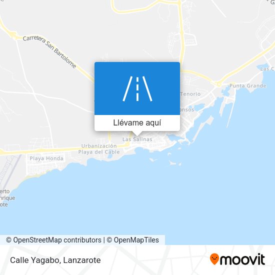 Mapa Calle Yagabo